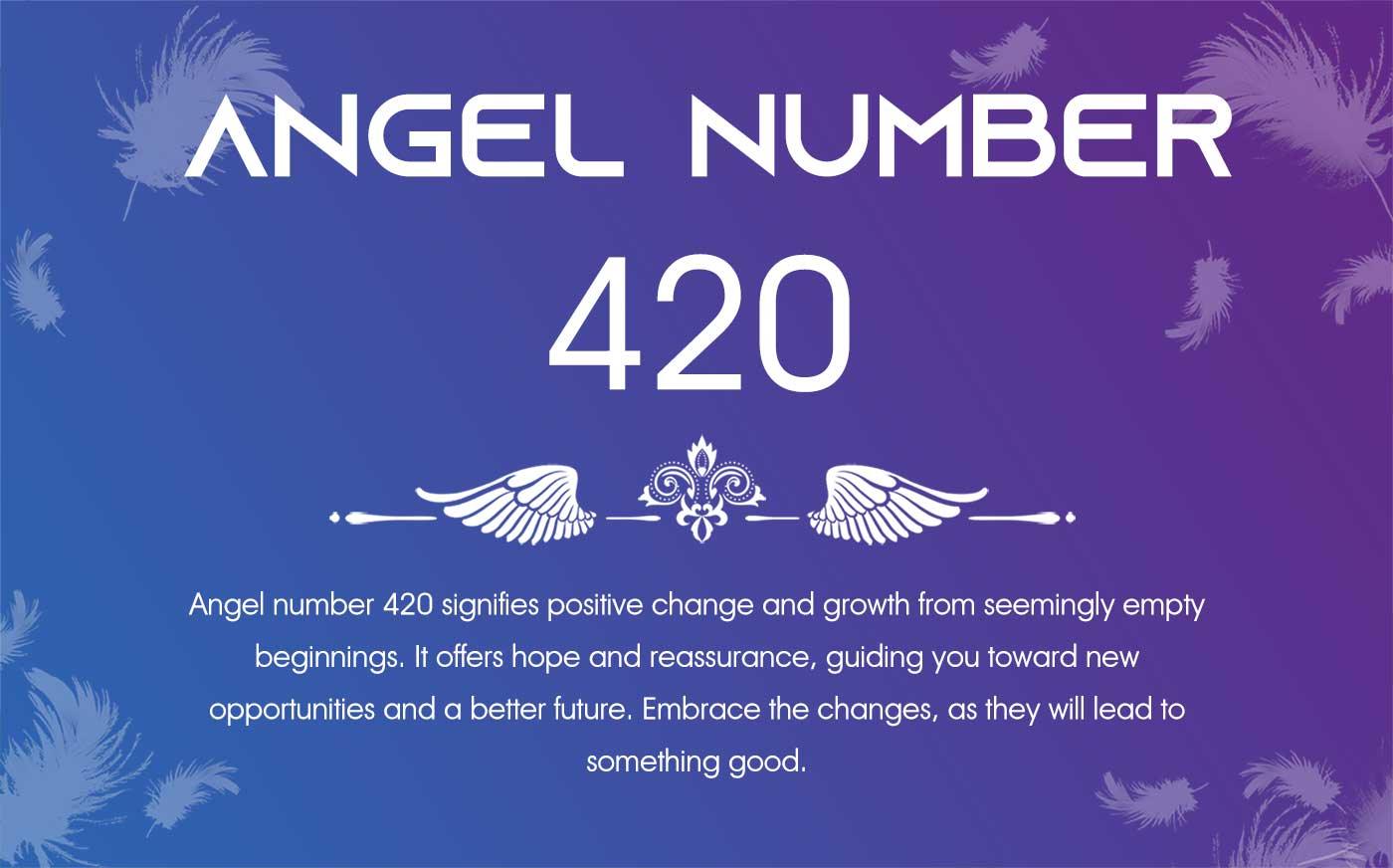 420 Angel Number Meaning:Sign of Hope – NatCrystal