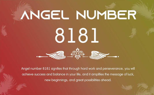 8181 Angel Number Meaning