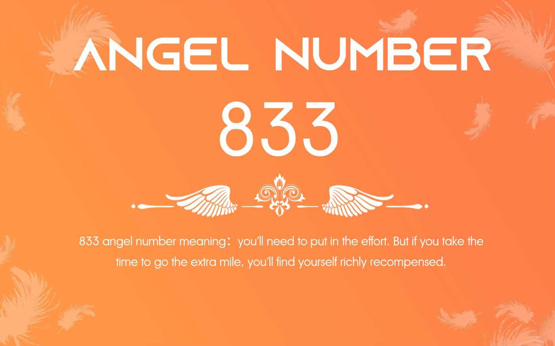 833 Angel Number Meaning