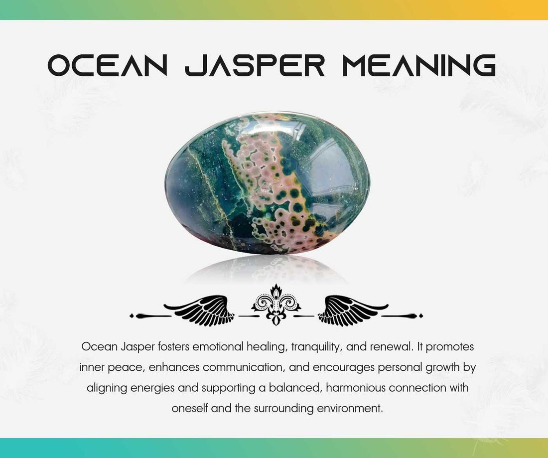 What is Ocean Jasper ? Meaning & Healing Properties