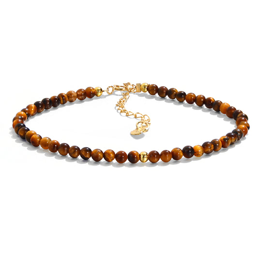 4mm Tiger's Eye Bracelet