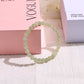 6mm Light Green Jade Bracelet