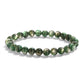 6mm Moss Agate Bracelet