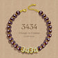 3434 Angel Number, Crystal Energy Bracelet